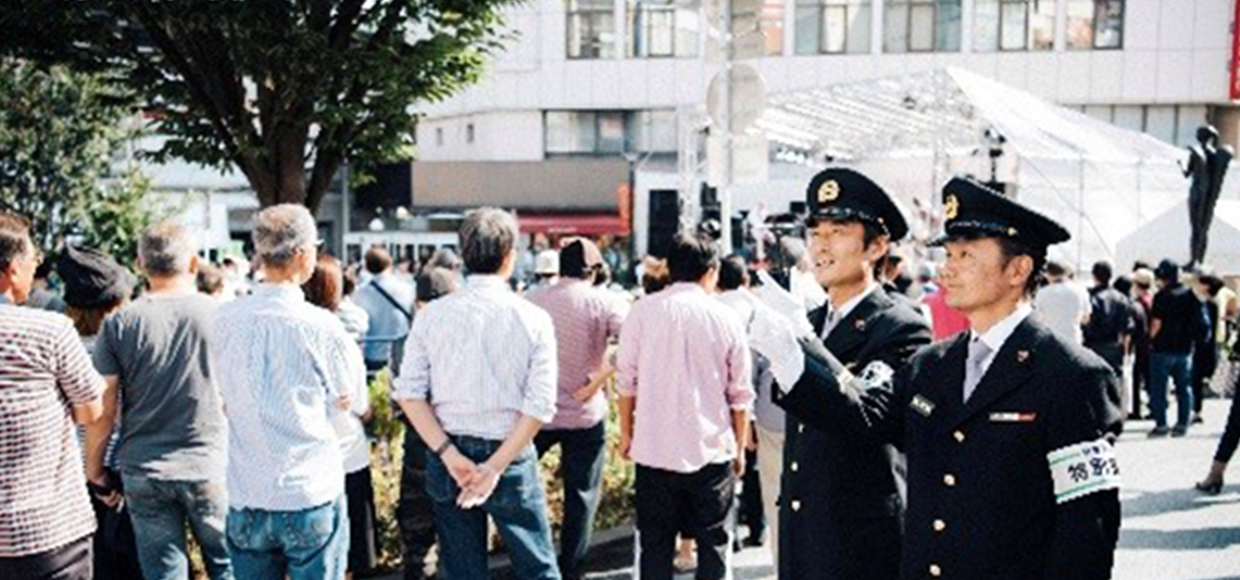 祭りなどの警戒（7~8月）
